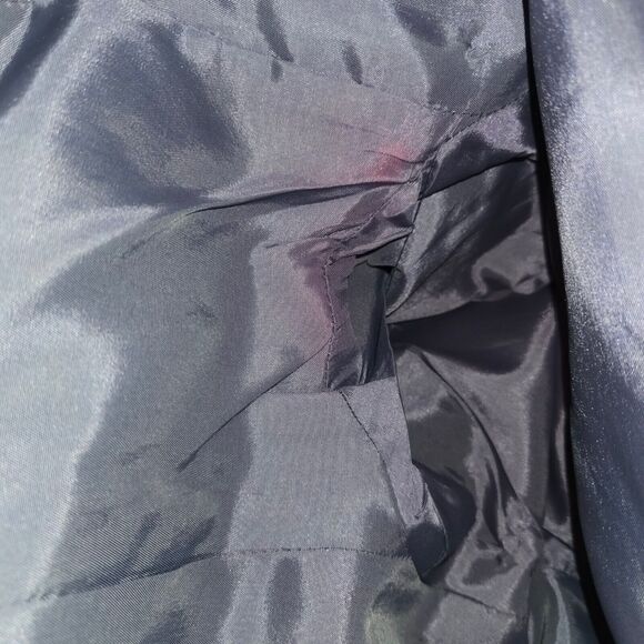 Collectible Gold Giorgio Sant Angelo Womens Size 14 Blazer Plaid Wool Blue Red - Picture 11 of 13